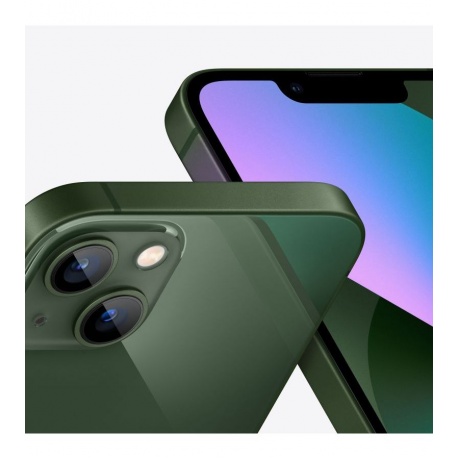Смартфон Apple iPhone 13 128Gb (MNGK3HN/A) Green - фото 3