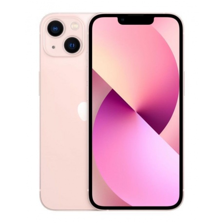 Смартфон Apple iPhone 13 128Gb (MLPH3HN/A) Pink - фото 1