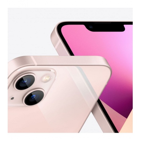 Смартфон Apple iPhone 13 128Gb (MLPH3HN/A) Pink - фото 3