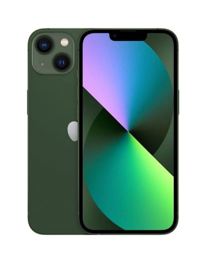Смартфон Apple iPhone 13 128Gb (MNG93CH/A) Green смартфон apple iphone 15 plus 128gb mtxe3ch a green