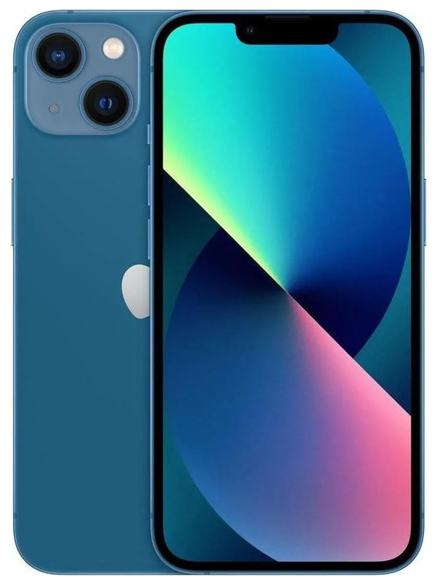 Смартфон Apple iPhone 13 256Gb (MLQA3HN/A) Blue - фото 1