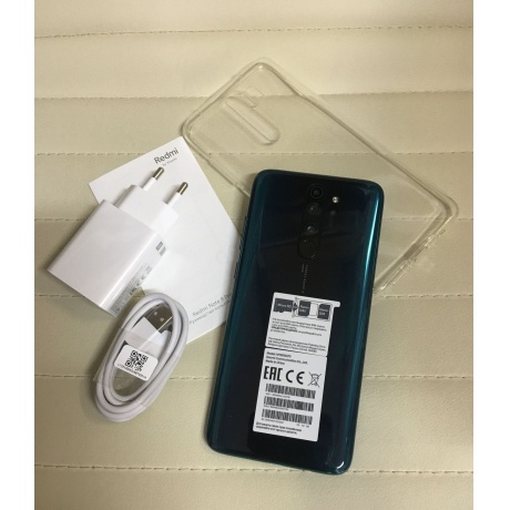 Смартфон Xiaomi Redmi Note 8 Pro 6/64GB Forest Green хорошее состояние Ростест - фото 3