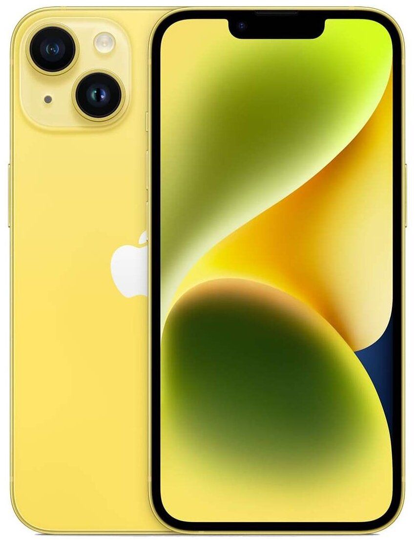 

Смартфон Apple iPhone 14 128Gb (MR3Q3J/A) Yellow, Желтый