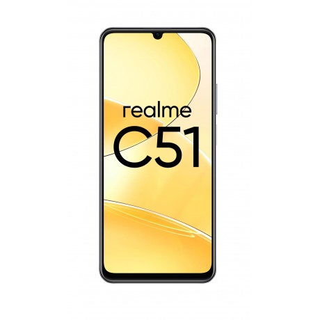 Смартфон Realme C51 4/128Gb Black - фото 3