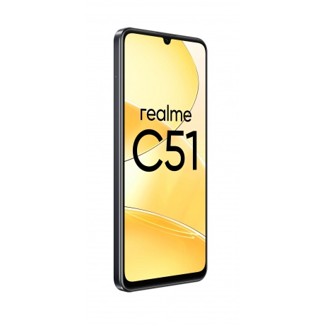 Смартфон Realme C51 4/128Gb Black - фото 6