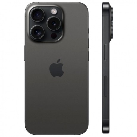 Смартфон Apple iPhone 15 Pro 256Gb Black Titanium - фото 2