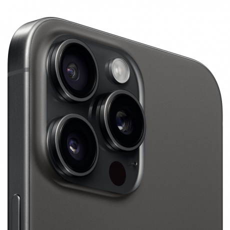Смартфон Apple iPhone 15 Pro Max 256Gb Black Titanium - фото 3