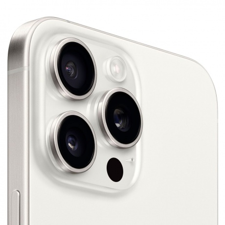 Смартфон Apple iPhone 15 Pro Max 256Gb White Titanium - фото 3