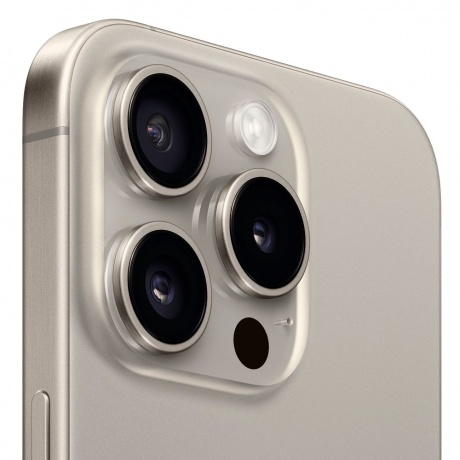 Смартфон Apple iPhone 15 Pro 128Gb Natural Titanium - фото 3