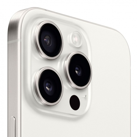 Смартфон Apple iPhone 15 Pro 128Gb White Titanium - фото 3