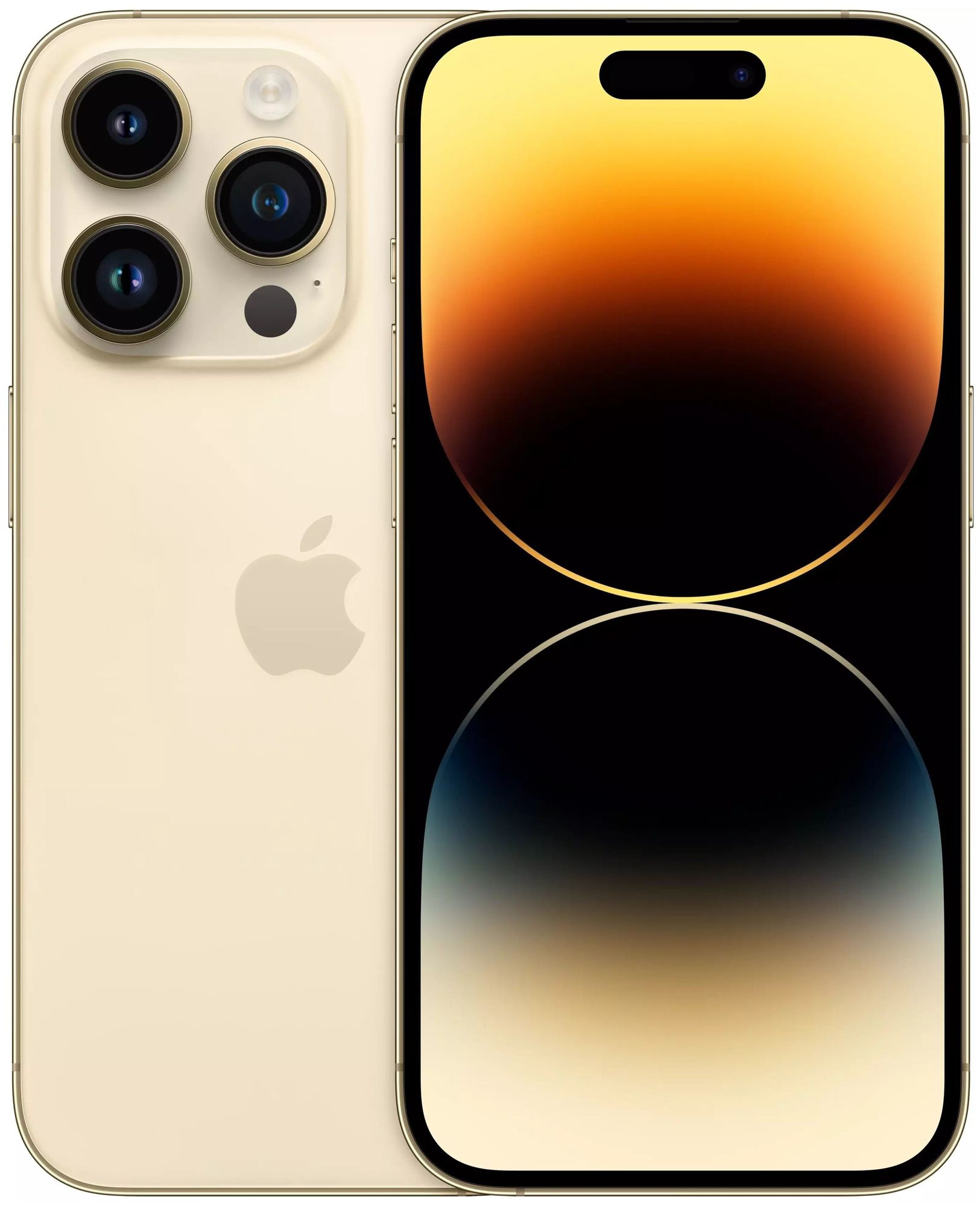Смартфон Apple IPhone 14 Pro Max 1Tb (MQ9M3J/A) Gold силиконовый чехол ветка с листочками и цветами на apple iphone 14 pro max айфон 14 про макс