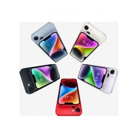 Смартфон Apple iPhone 14 Plus 128Gb (MR593CH/A) Yellow - фото 6