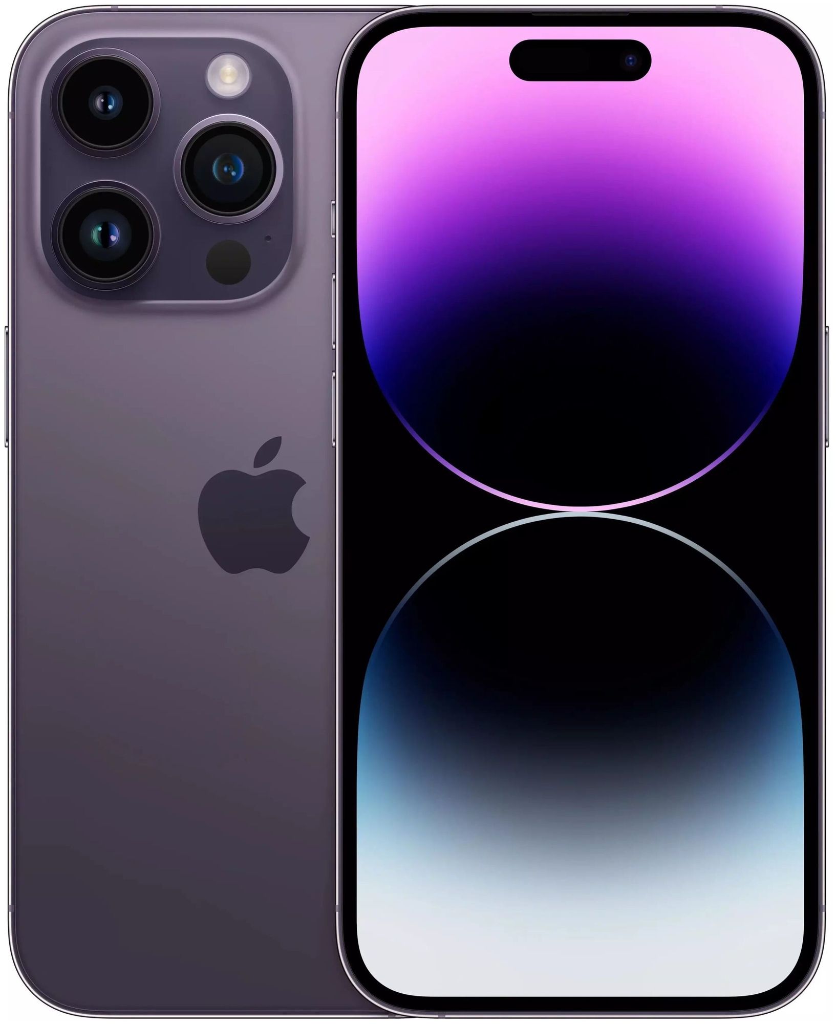 Смартфон Apple IPhone 14 Pro Max 1Tb (MQ8M3ZA/A) Deep Purple телефон apple iphone 14 pro 6 128gb золотой mq053ch a