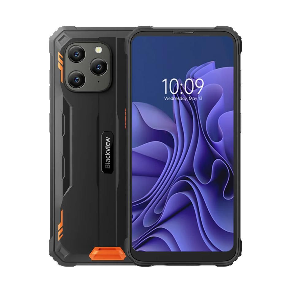 Смартфон Blackview BV5300 4/32GB Orange смартфон blackview bv4900 pro защищенный ip68 4 64 гб 8 ядер android 10 5580 мач