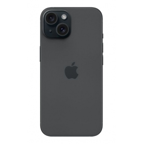 Смартфон Apple iPhone 15 128Gb (MTLD3ZA/A) Black - фото 2