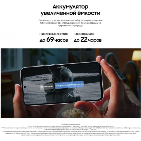 Смартфон Samsung Galaxy S23 FE 8/256Gb (SM-S711BZAGCAU) Graphite - фото 19