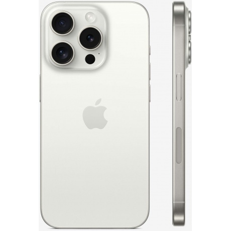 Смартфон Apple iPhone 15 Pro 256Gb (MTQ93CH/A) White - фото 2