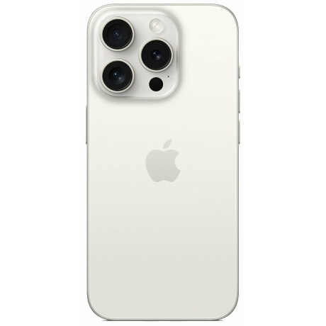 Смартфон Apple iPhone 15 Pro 256Gb (MTQ93CH/A) White - фото 4