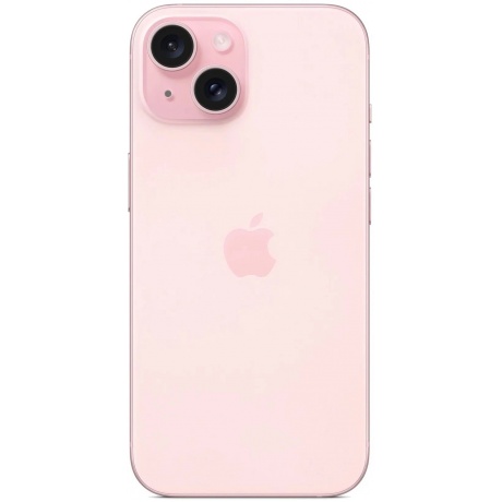 Смартфон Apple iPhone 15 128Gb (MTLE3CH/A) Pink - фото 3