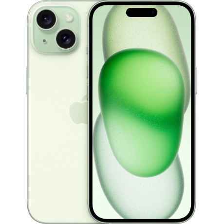 Смартфон Apple iPhone 15 128Gb (MV9N3CH/A) Green - фото 1