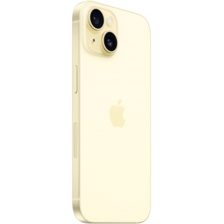 Смартфон Apple iPhone 15 128Gb (MTLF3CH/A) Yellow - фото 4