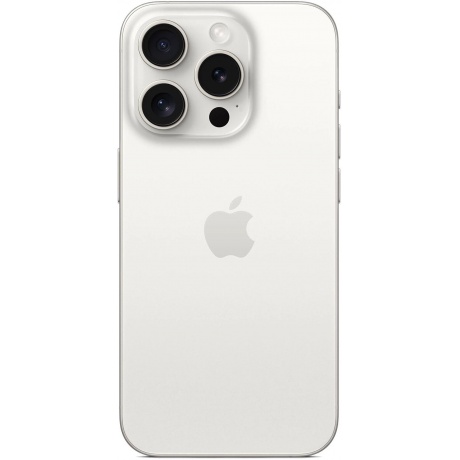 Смартфон Apple iPhone 15 Pro 256Gb (MTUD3J/A) White - фото 3