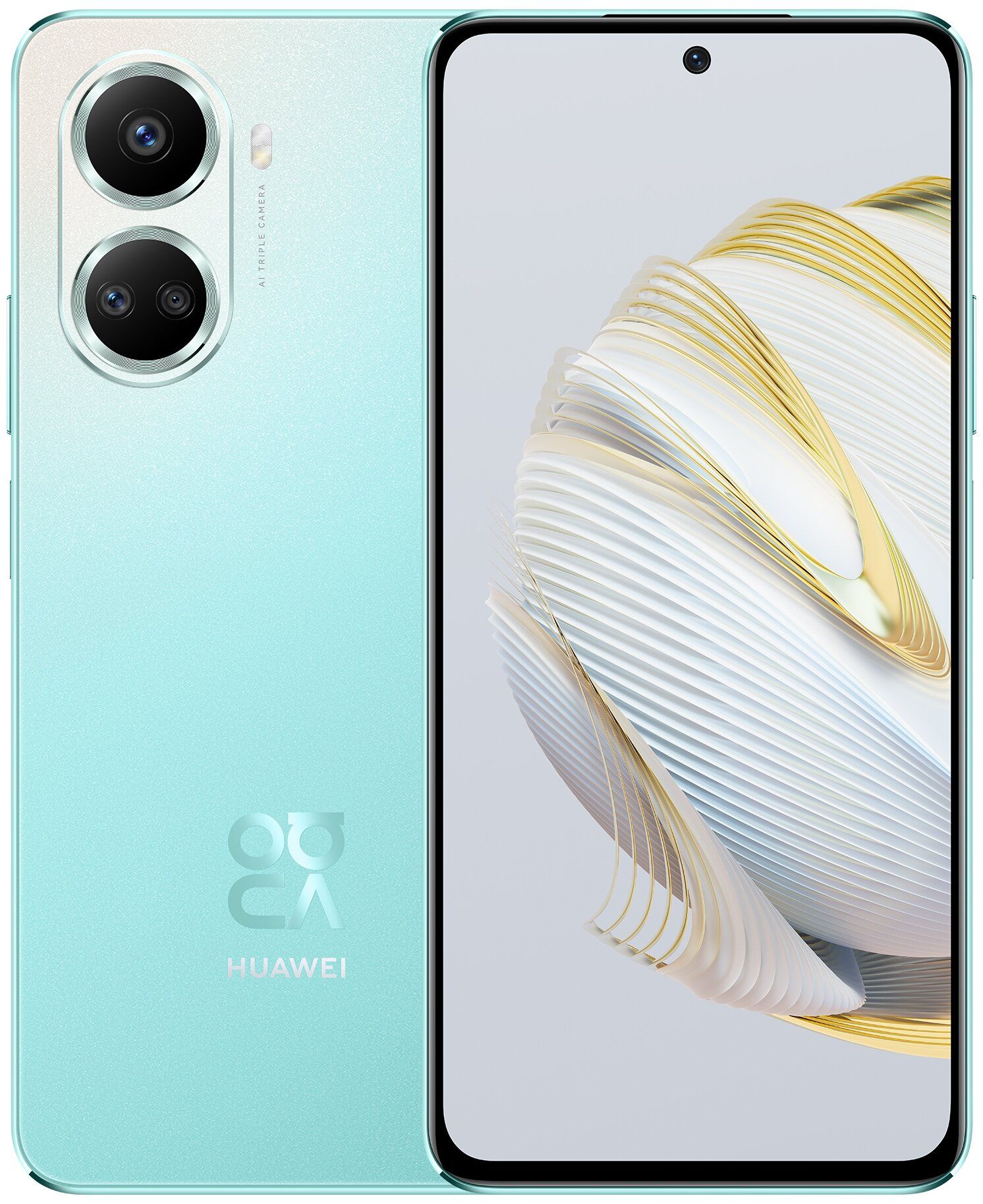Смартфон Huawei NOVA 10 SE 256Gb Mint Green смартфон huawei nova 10 se 256gb starry silver