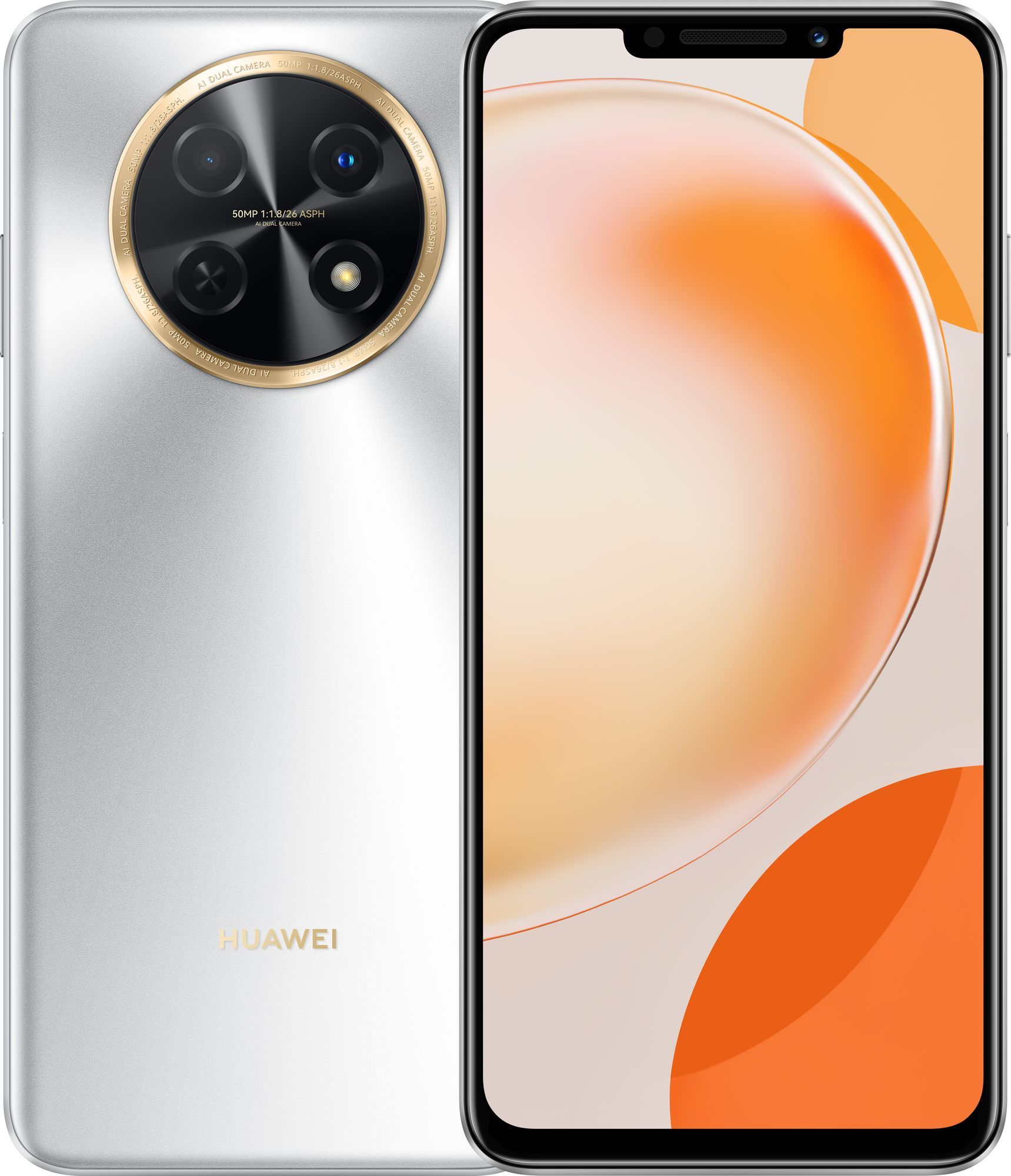 Смартфон Huawei Nova Y91 128Gb Moonlight Silver смартфон itel vision 5 plus 4 128gb silver