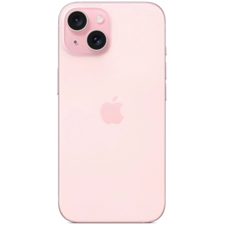 Смартфон Apple iPhone 15 256Gb (MTLK3CH/A) Pink - фото 3