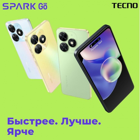 Смартфон Tecno Spark Go 2024 4/128Gb Gravity Black - фото 8