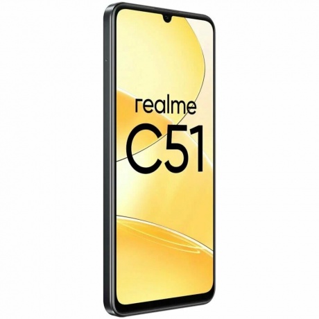 Смартфон Realme C51 4/64Gb Black - фото 4