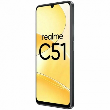 Смартфон Realme C51 4/64Gb Black - фото 5