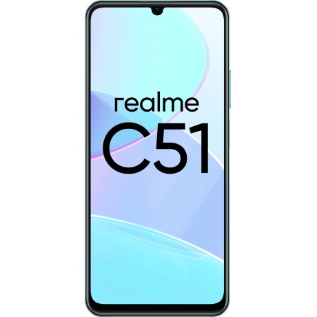 Смартфон Realme C51 4/64Gb Green - фото 3