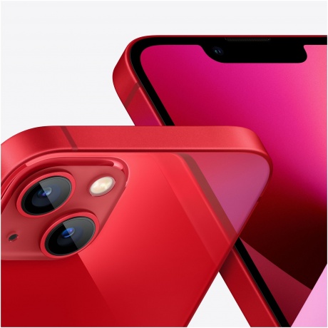 Смартфон Apple iPhone 13 128Gb (MLDX3CH/A) Red - фото 5