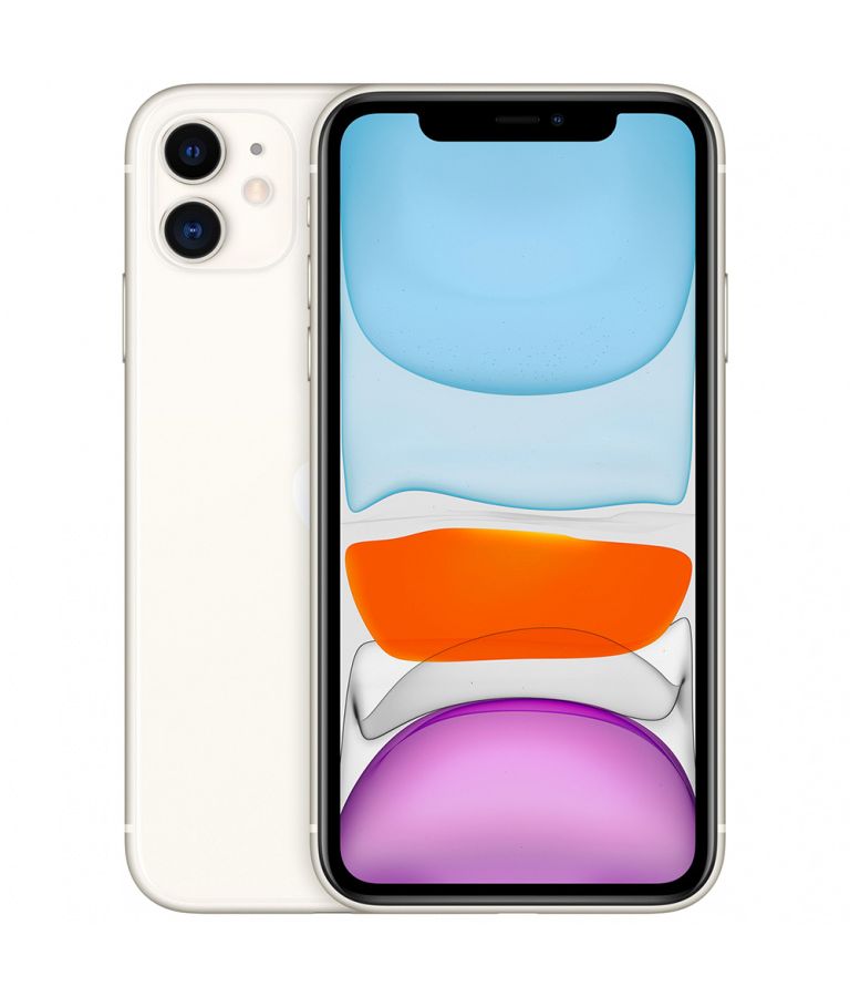 Смартфон Apple iPhone 11 64Gb (MHDC3LZ/A) White смартфон apple a2403 iphone 12 64gb зеленый mgj93hn a