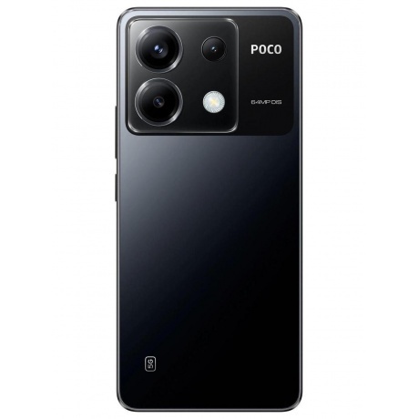 Смартфон Poco X6 5G 12/256Gb Black - фото 3