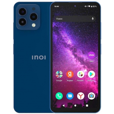 Смартфон INOI A72 4/64Gb NFC Midnight Blue отличное состояние; - фото 1