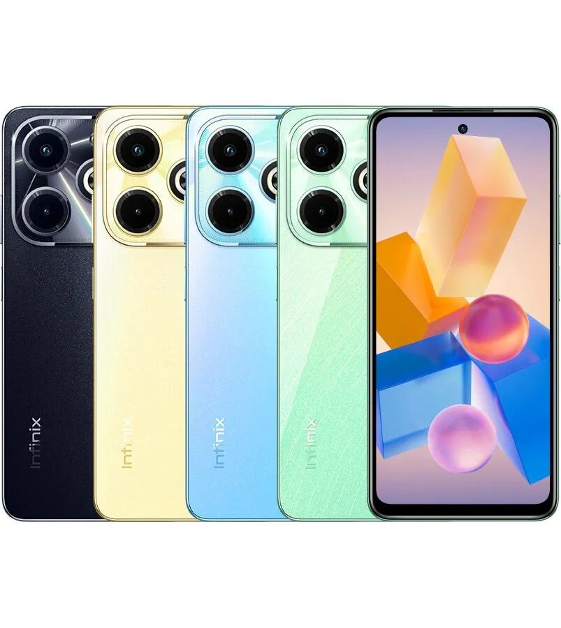 Смартфон Infinix Hot 40i 8/256Gb Gold - фото 11