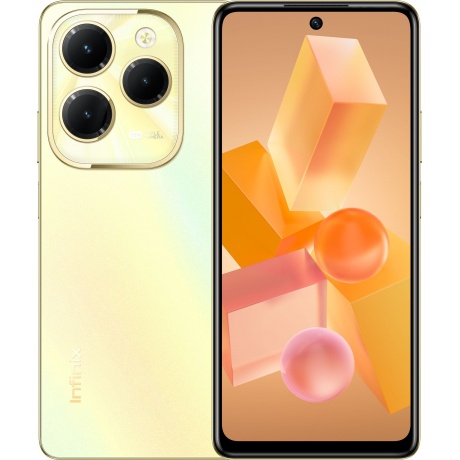 Смартфон Infinix Hot 40 8/256Gb Gold - фото 1