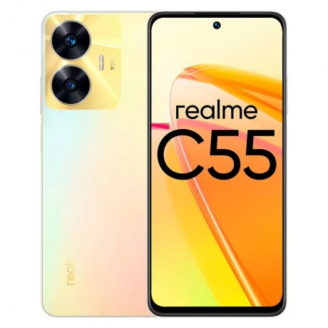 Смартфон Realme C55 8/256Gb Gold хорошее состояние; - фото 1
