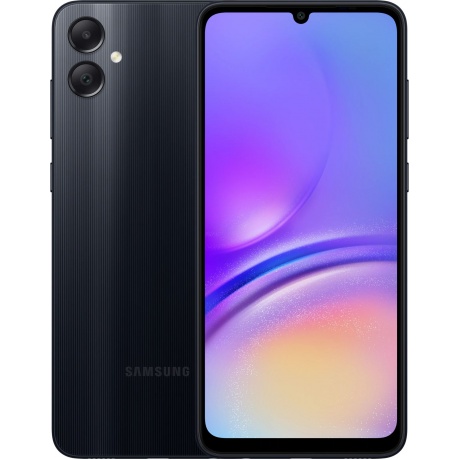 Смартфон Samsung Galaxy A05 4/64Gb Black SM-A055FZKDMEA - фото 1