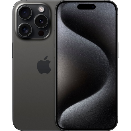 Смартфон Apple iPhone 15 Pro 512Gb Black Titanium MTQD3ZA/A - фото 1