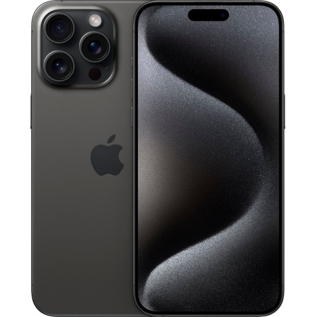 Смартфон Apple iPhone 15 Pro Max 1TB Black Titanium MU6Y3J/A - фото 1