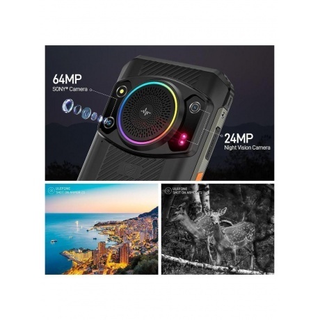Смартфон Ulefone Armor 21 8/256Gb Black - фото 18