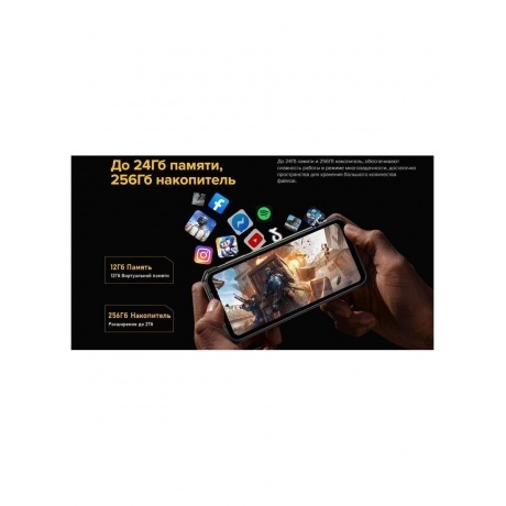 Смартфон Ulefone Armor 24 12/256Gb Black - фото 35