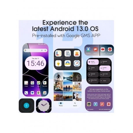 Смартфон Ulefone Note 16 Pro 8/128Gb Violet - фото 10