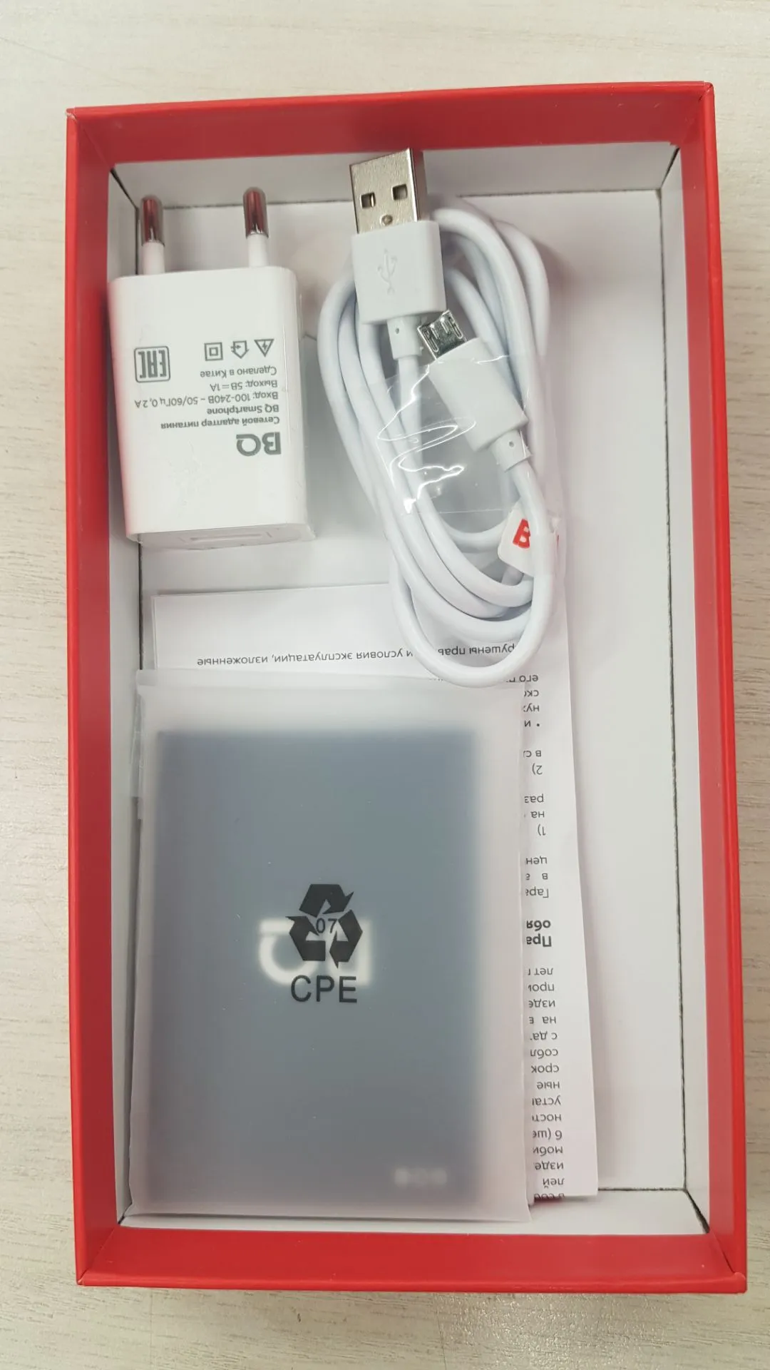 Смартфон BQ 5533G FRESH NIGHT BLUE отличное состояние - фото 4