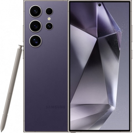 Смартфон Samsung Galaxy S24 Ultra 12/256Gb (SM-S928BZVGCAU) Titanium Violet - фото 2
