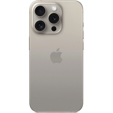 Смартфон Apple iPhone 15 Pro Natural Titanium 1TB MTQK3ZA/A - фото 3