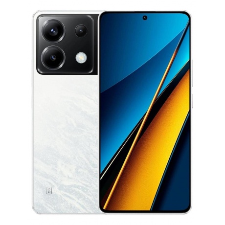 Смартфон Poco X6 5G 8/256Gb White - фото 1